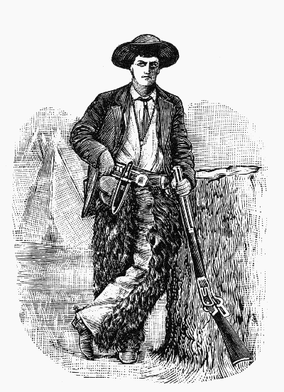THE AUTHOR,
In Cow Boy Uniform.