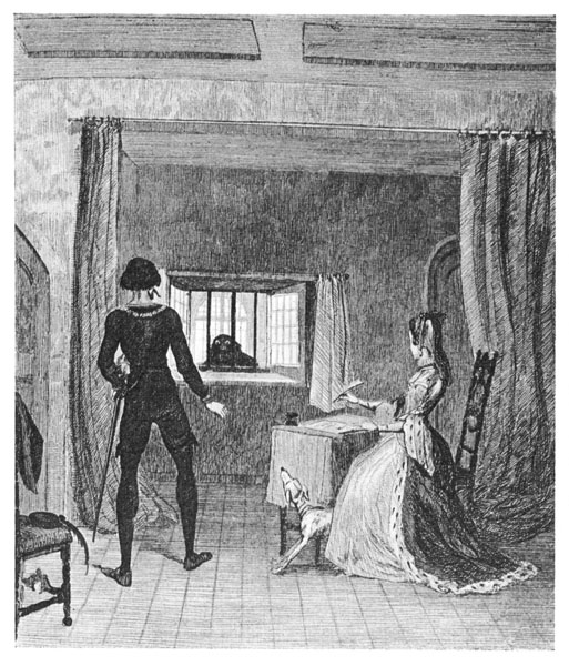 THE DEATH WARRANT.
From "The Tower of London," 1840.