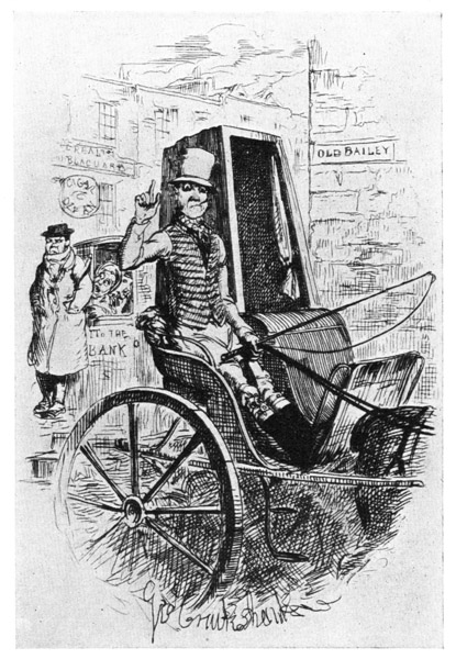 THE LAST CAB-DRIVER. From "Sketches by Boz,"
Second Series, 1837.