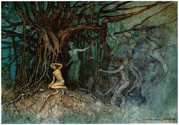 &ldquo;The moment the first stroke was given, a great many ghosts rushed towards the Brahman&rdquo;