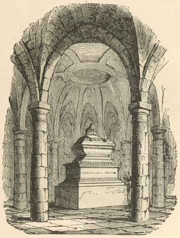 Tomb of Nelson&mdash;crypt
