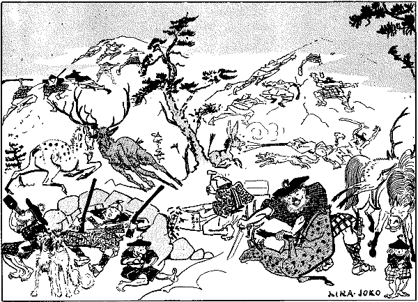 LIKA JOKO'S JOTTINGS.&mdash;No. 3. STAG HUNTING.
