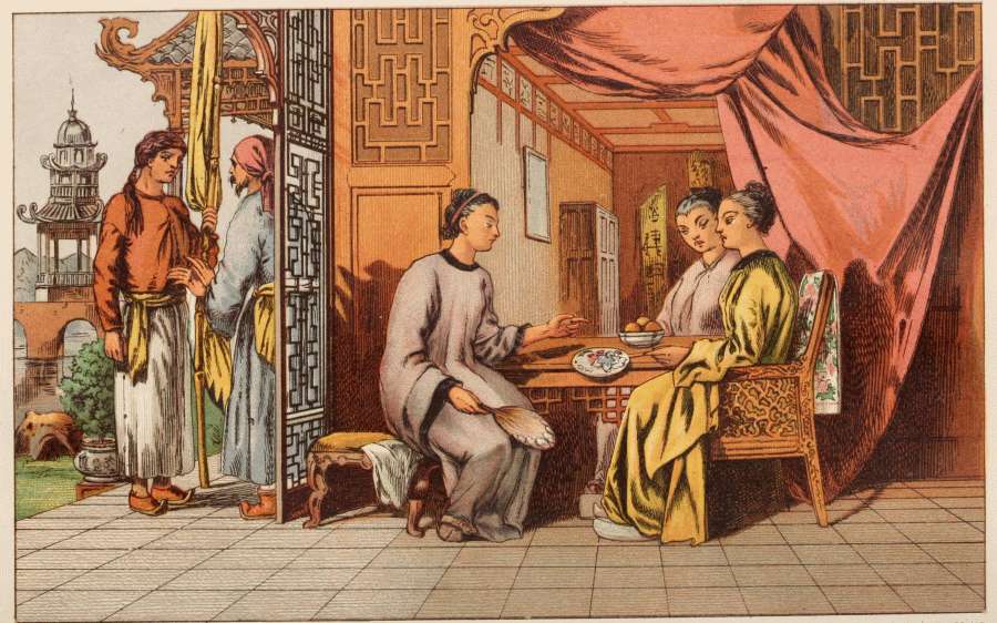 Day & Son, (Limited), Lith.
A VIEW IN THE INNER APARTMENTS OF THE CHUNG WANG'S PALACE