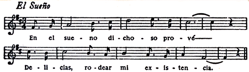 Music: El Sueo.