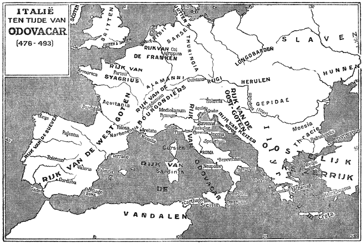 Italië ten tijde van Odovacar (476&ndash;493)