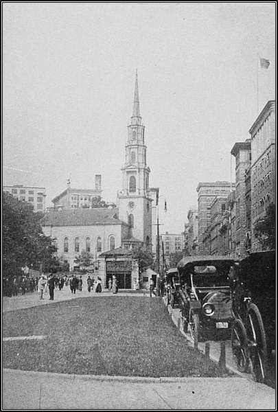 Boston's Via Sacre&mdash;Tremont Street&mdash;and Park
Street church