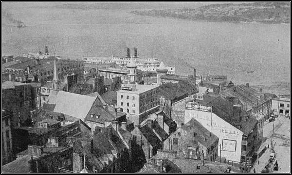 Lower Town, Quebec&mdash;from the Terrace