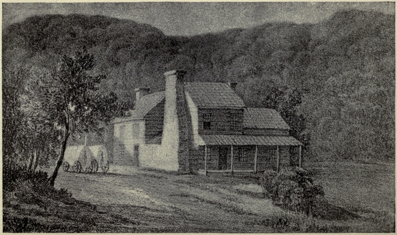 Widow McMurran’s Tavern, Scrub Ridge, Pennsylvania Road