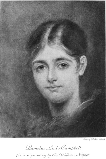 Pamela, Lady Campbell
from a painting by Sir William Napier