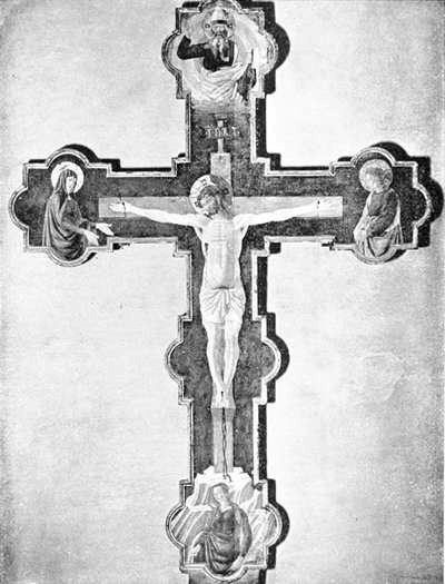 CHIESA DI S. ANDREA A BROZZI &mdash; PESELLO: CRISTO IN CROCE. (Fot. Alinari)