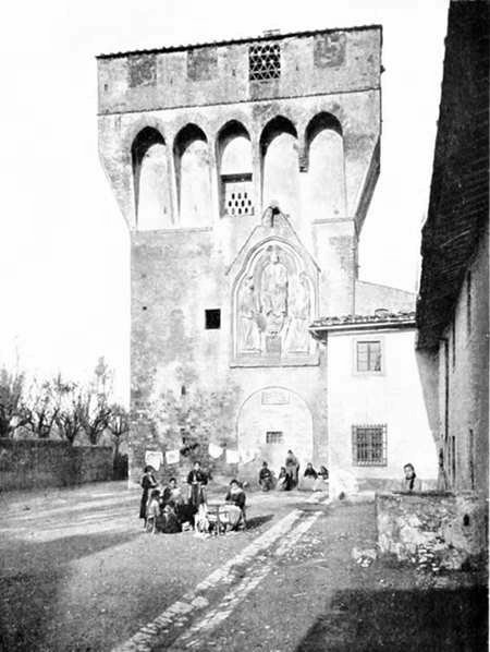 BADIA A SETTIMO &mdash; ANTICO INGRESSO.