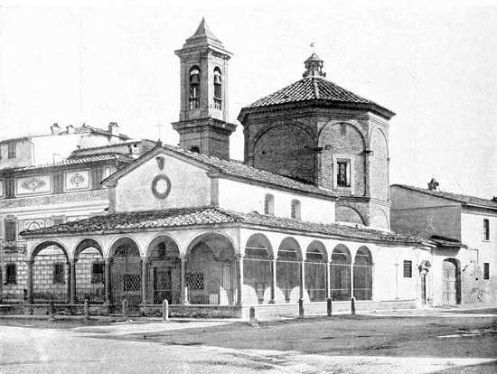EMPOLI &mdash; CHIESA ALLA MADONNA DEL POZZO O DI FUORI. (Fot. Alinari).
