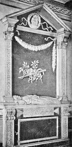 S. MINIATO &mdash; CHIESA DI S. DOMENICO. MONUMENTO A GIOVANNI CHELLINI. (Fot. Alinari).