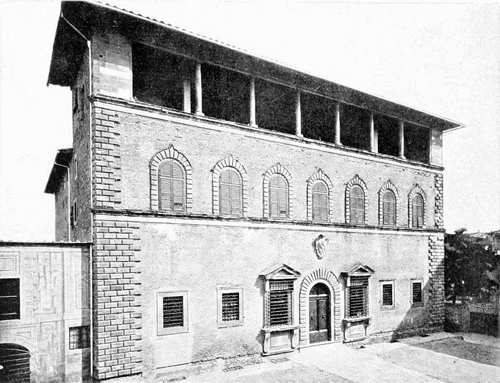 S. MINIATO &mdash; PALAZZO GRIFONI. (Fot. Alinari).