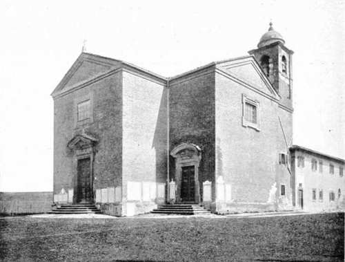 CASCINA &mdash; CHIESA DELLA MADONNA DELL'ACQUA. (Fot. I. I. d'Arti Grafiche).