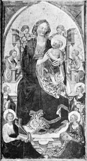 CHIESA DI S. CROCE A FOSSABANDA &mdash; TAVOLA DI ALVARO D'EVORA.
