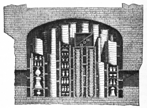 Fig. 28.&mdash;Porcelain Kiln.