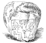 Fig. 43.&mdash;Fragment with White Enamel. (Trumbull-Prime
Coll., N. Y. Metrop. Museum.)