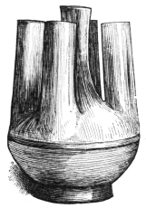 Fig. 102.&mdash;Chinese Five-fingered Rosadon. Blood color,
shading from crimson to scarlet. Upper rim, cloudy white. (G. W. Wales
Coll., Boston Museum of Fine Arts.)