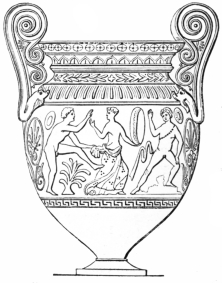 Fig. 173.&mdash;Krater, with Volute Handles.