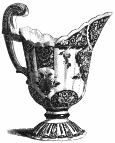 Fig. 234.&mdash;Rouen Cup. Lambrequin Decoration.