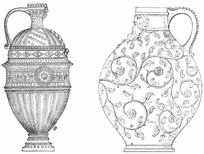 Fig. 289.&mdash;Fine German Stone-ware.
Fig. 290.&mdash;Fine German Stone-ware.