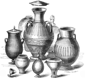 Fig. 391.&mdash;Modern Brazilian Pottery.