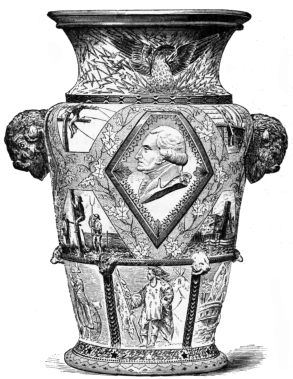 Fig. 444.&mdash;Century Vase. Greenpoint Porcelain.