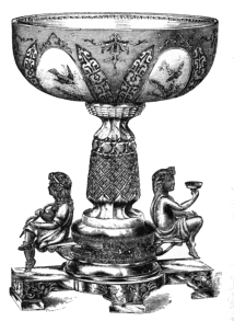 Fig. 463.&mdash;Copeland Porcelain and Silver. (Reed & Barton,
N. Y.)