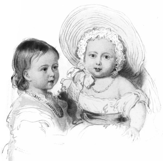 THE PRINCE OF WALES AND THE PRINCESS ROYAL

PAINTED BY COMMAND OF THE QUEEN