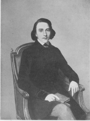 VICTOR HUGO AS A YOUNG MAN.

In the possession of M. le D. F. Jousseaume.