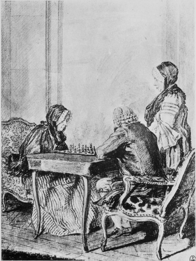 Plate XXII.

Photo. Giraudon.

A GAME OF CHESS.

Carmontelle.

Musée Condé.