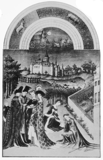 Plate XXIX.

Photo. Giraudon.

APRIL.

Pol de Limbourg.

From The “Très Riches Heures du Duc de Berry.”

To face page 158.