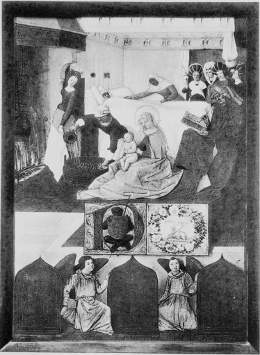 Plate XLV.

Photo. Giraudon.

THE BIRTH OF ST. JOHN THE BAPTIST.

Jean Fouquet.

Musée Condé.

To face page 188.