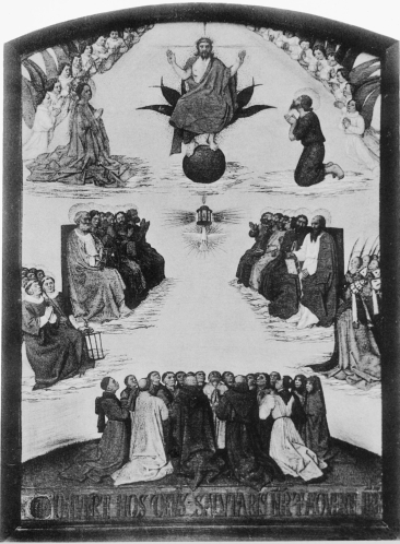 Plate XLVIII.

Photo. Giraudon.

ALL-SAINTS’-DAY.

Jean Fouquet.

Musée Condé.

To face page 194.