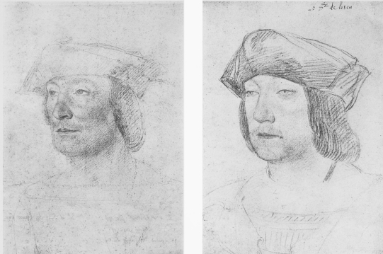 Plate LII.

Photo. Giraudon.

LOUIS XII. (ABOUT 1514).

Attributed to Jean Perréal.

Photo. Giraudon.

ODET DE FOIX.

Attributed to Jean Perréal.

Musée Condé.

To face page 2.