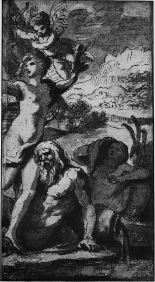 Plate LXXII.

DAPHNE METAMORPHOSED INTO A LAUREL TREE.

Photo. Giraudon.

Musée Condé.

Nicolas Poussin.