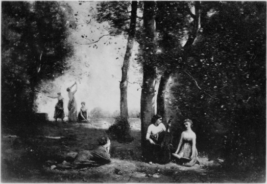 Plate LXXVIII.

Photo. Giraudon.

“Concert Champêtre.”

By Corot.

Musée Condé.