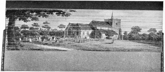 STOKE POGES CHURCH

A fine example of fore-edge painting