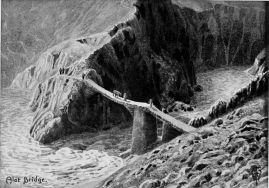A MOUNTAIN BRIDGE.

A characteristic example near the village of Alot on the Lesser Zab.

No. 12