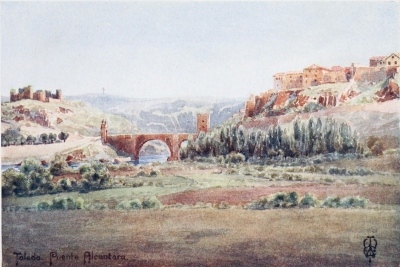 TOLEDO

Bridge of Alcántara, from the Illescas Road.