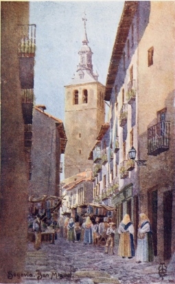 SEGÓVIA

Church of San Miguel.