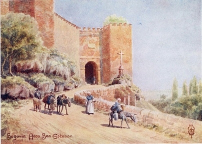SEGÓVIA

Arco San Estéban.