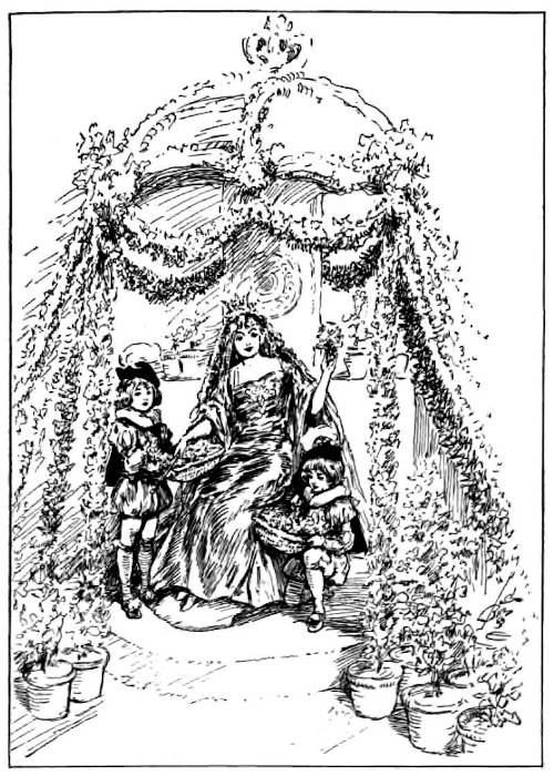 CONSTANCE IN THE MAY QUEEN&rsquo;S BOWER