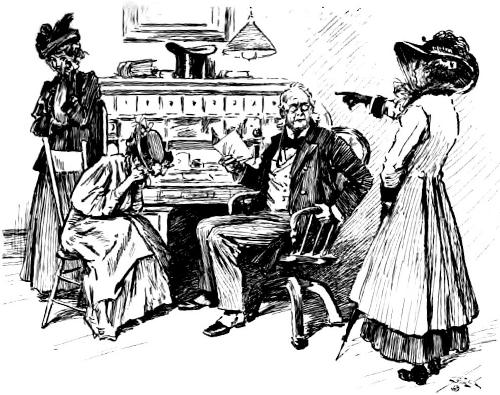 &ldquo;THESE TWO YOUNG WOMEN SAT BEHIND ME IN THE STREET-CAR AND OVERHEARD MY CONVERSATION WITH A FRIEND&rdquo;