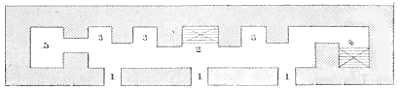 PLAN OF FIRST TEMPLE AT LORILLARD.