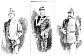 Inspector.
Captain.
Foot Gendarme.
SAXON POLICE.