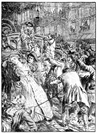 TUMULT CAUSED BY THIEVES AT THE MARRIAGE FESTIVITIES OF
MARIE ANTOINETTE.