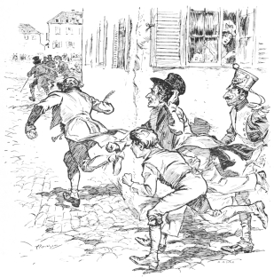 “HE WAS FOLLOWED BY CRIES OF ‘STOP, THIEF!’&nbsp;” (p. 404).
