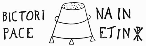 Illustration: Fig. 111.&mdash;A Reputed Symbol of Martyrdom.